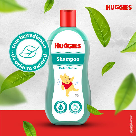 Shampoo Huggies Extra Suave Hipoalergênico 400 ml